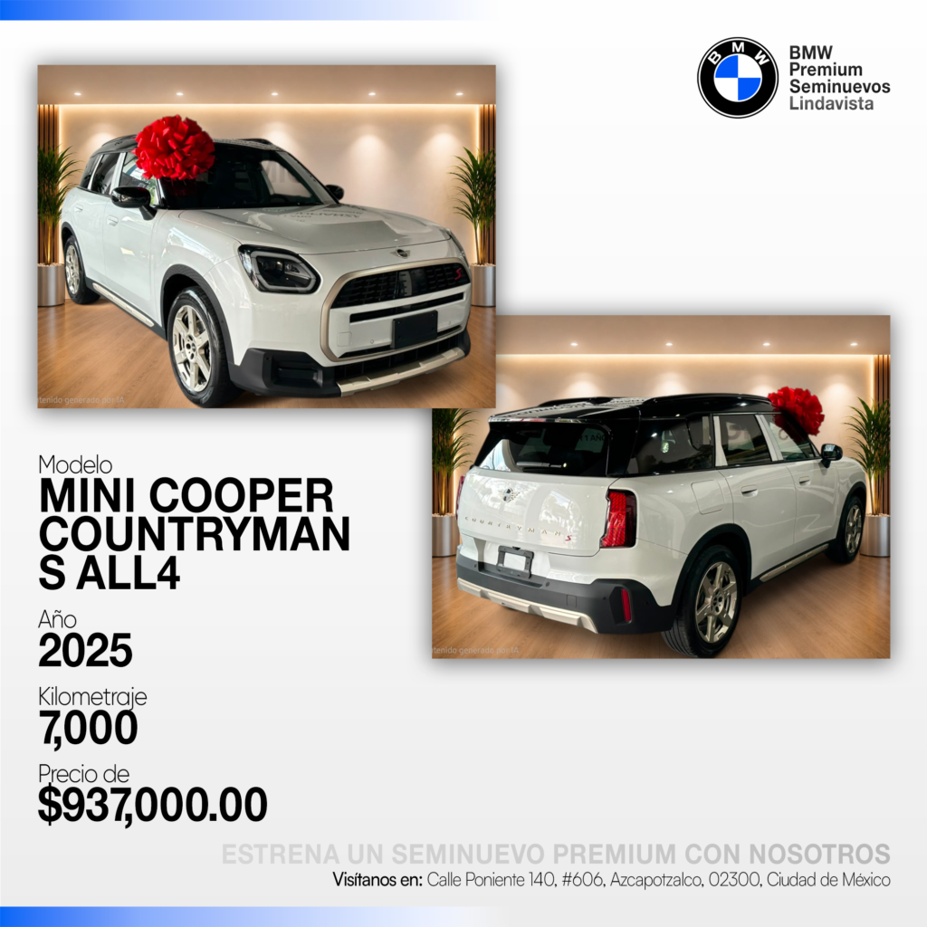 MINI COOPER COUNTRYMAN S ALL4 2024
