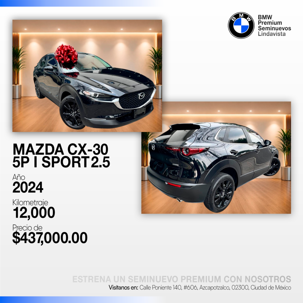 MAZDA CX-30 5P I SPORT 2.5 2024