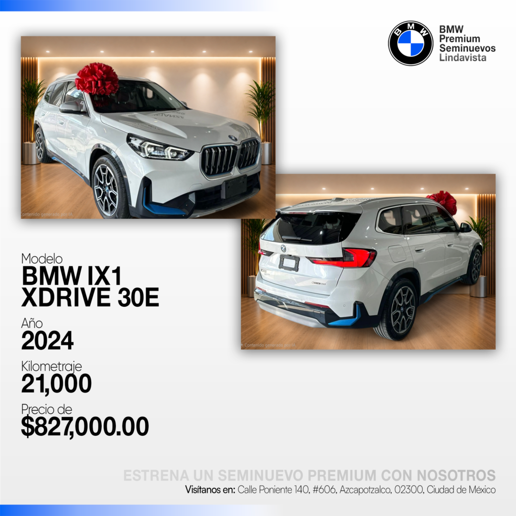 BMW IX1 XDRIVE 30E 2024