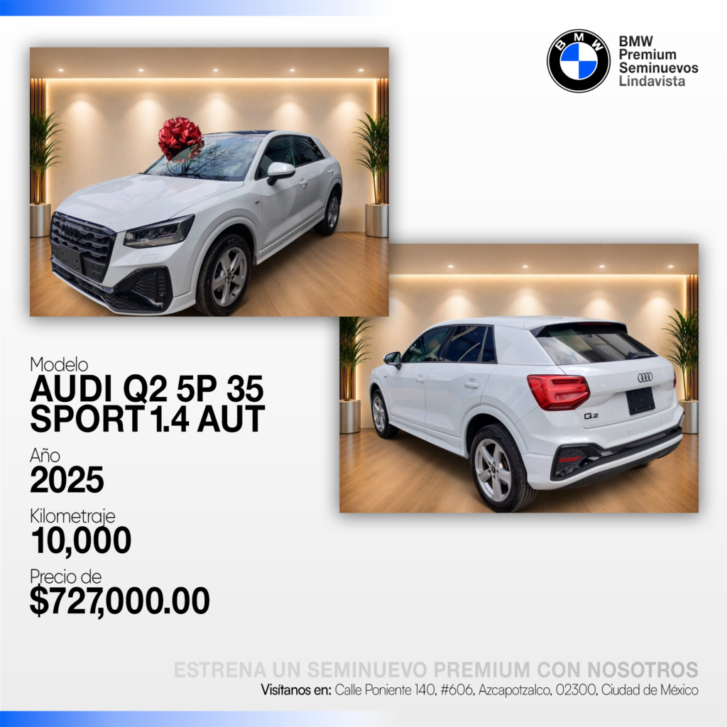 AUDI Q2 5P 35 SPORT 1.4 AUT. 2025